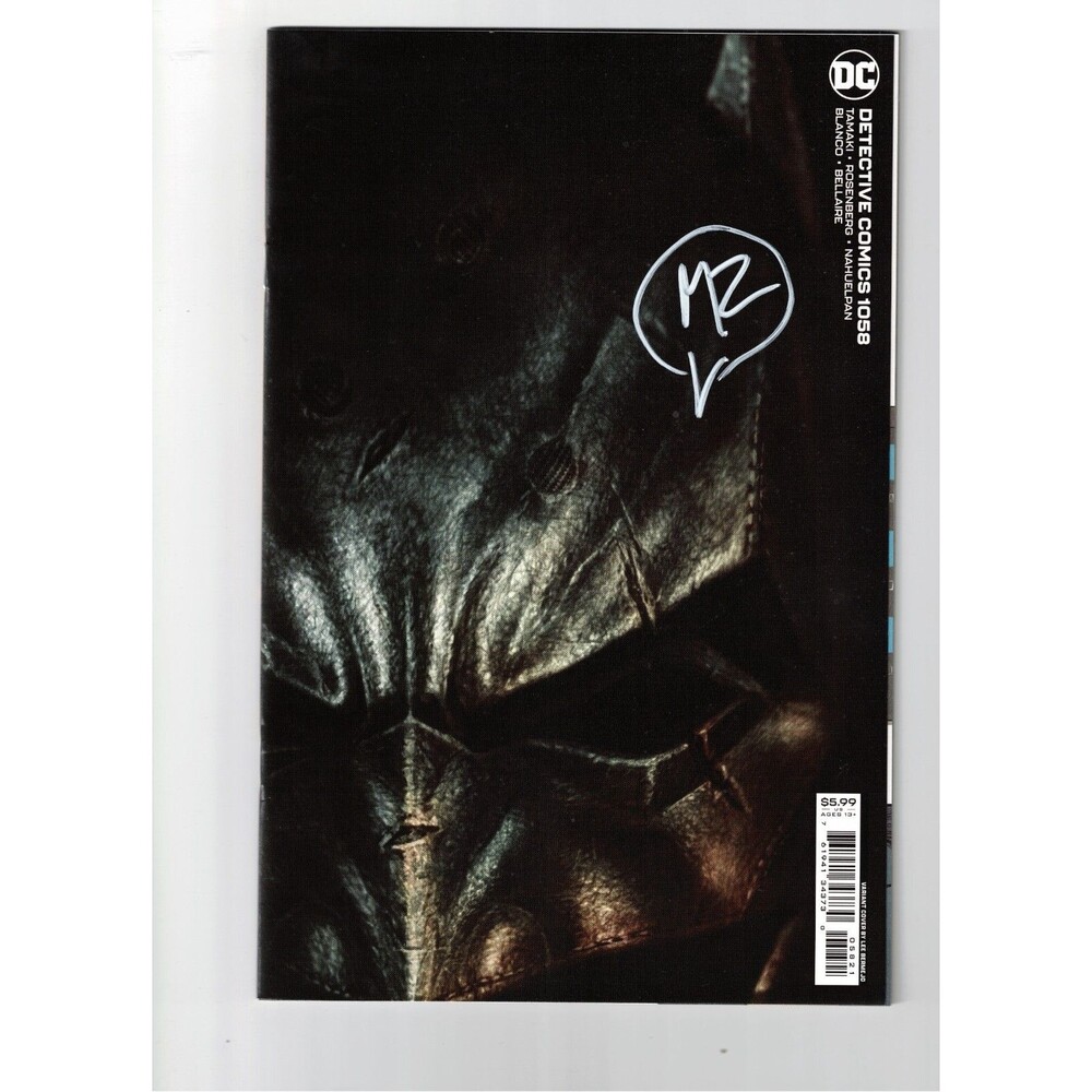 Detective comics #1058 NM Bermejo Signed by Matthew Rosenberg w/COA